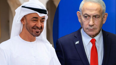 Mohammed ben Zayed Al Nahyane et benyamin netanyahou