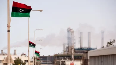 Pompage du pétrole en Libye