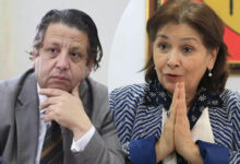 Siham Ben Sédrine et Khaled Krichi