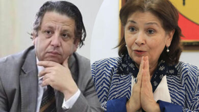 Siham Ben Sédrine et Khaled Krichi