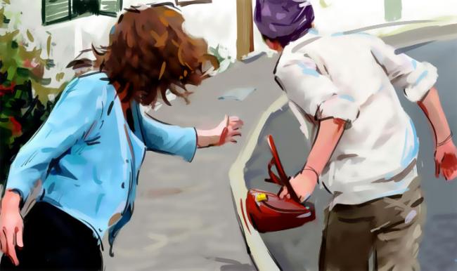 VOL SAC à main femme