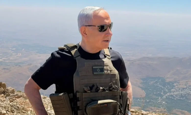 benyamin netanyahou in syria