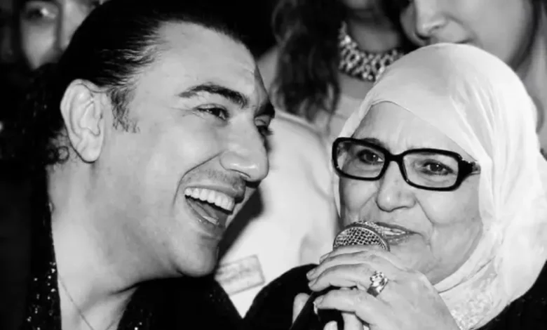 chamseddine Bacha et sa mère