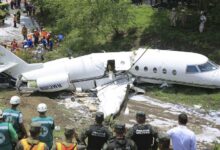 crash jet privé