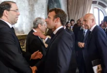 emmanuel macron youssef chahed