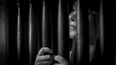 femme en prison
