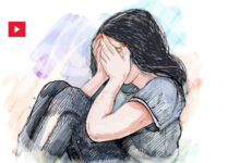 femme triste