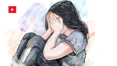 femme triste