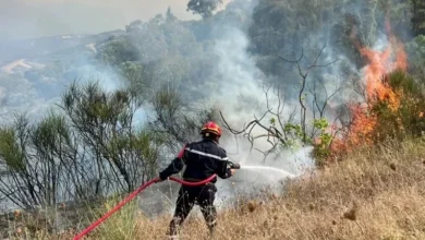 incendie tunisie