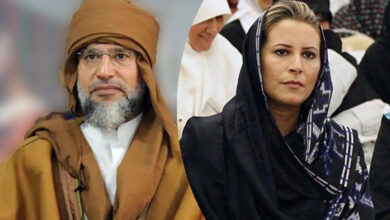 saif islam kadhafi et Aicha Gaddafi