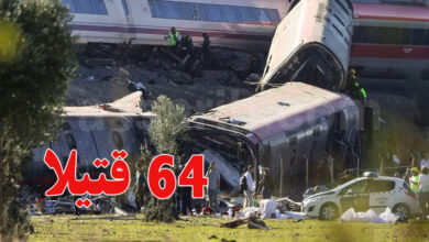 Accident train Madrid Espagne