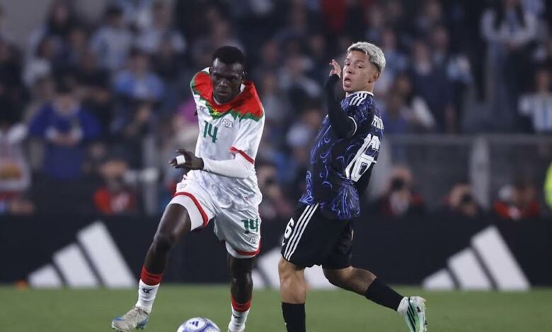 Argentine VS Burkina faso