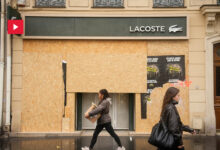 Centre Paris protestations