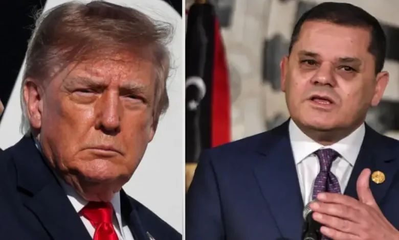 Donald Trump Abdel Hamid Dbeibah