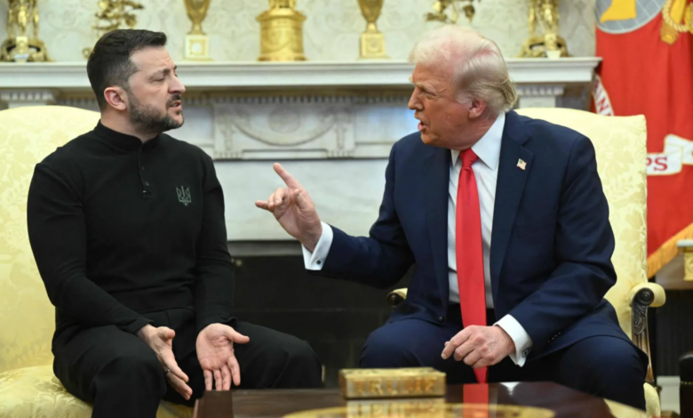 Donald Trump Volodymyr Zelensky