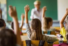 Élèves dans une classe