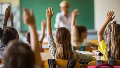 Élèves dans une classe