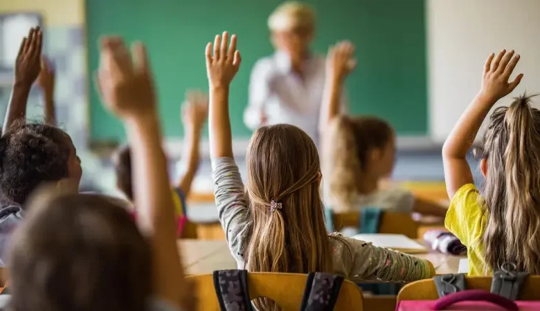 Élèves dans une classe