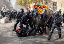 France protestations Au total, 1314 personnes ont été interpellées