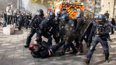 France protestations Au total, 1314 personnes ont été interpellées