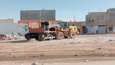 Kairouan 1500 tonnes de déchets et de débris de construction enlevées