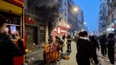 Manifestations à Lille France