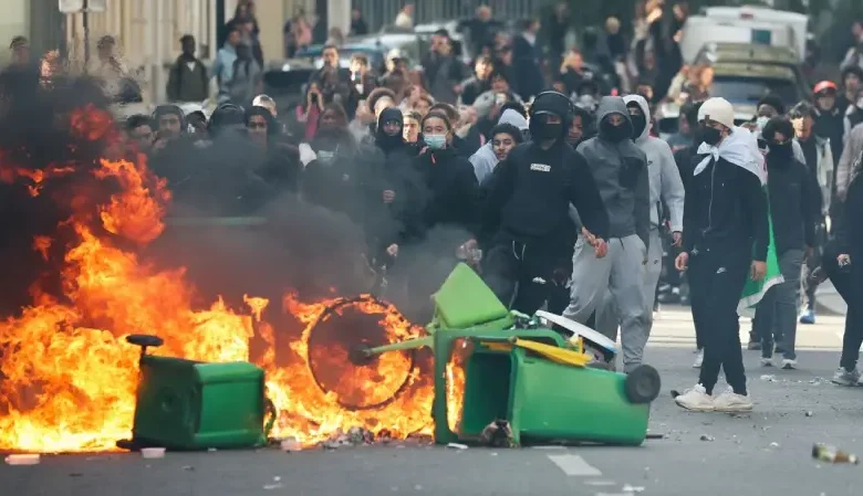 Manifestations dans les instituts en France