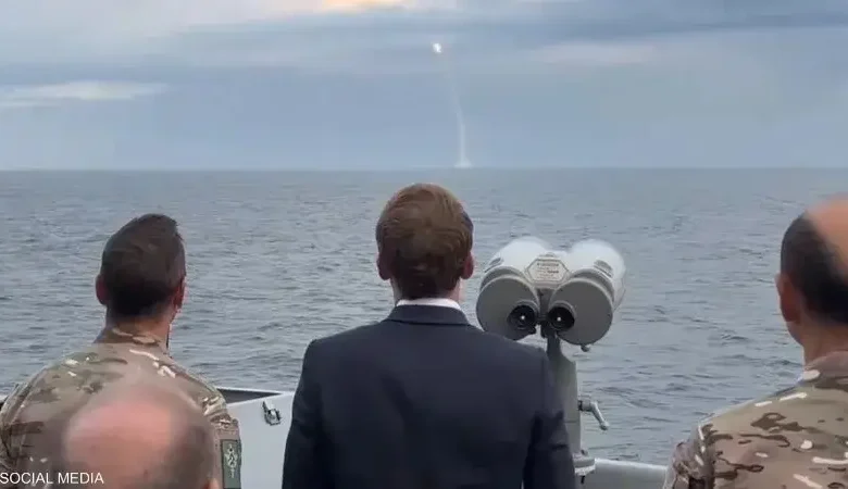 Missile balistique français