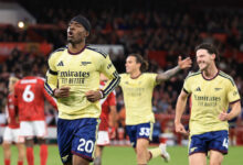 Nottm Forest VS Arsenal