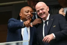 Patrice Motsepe Gianni Infantino