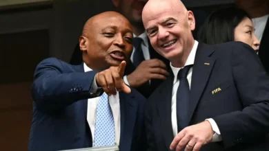 Patrice Motsepe Gianni Infantino