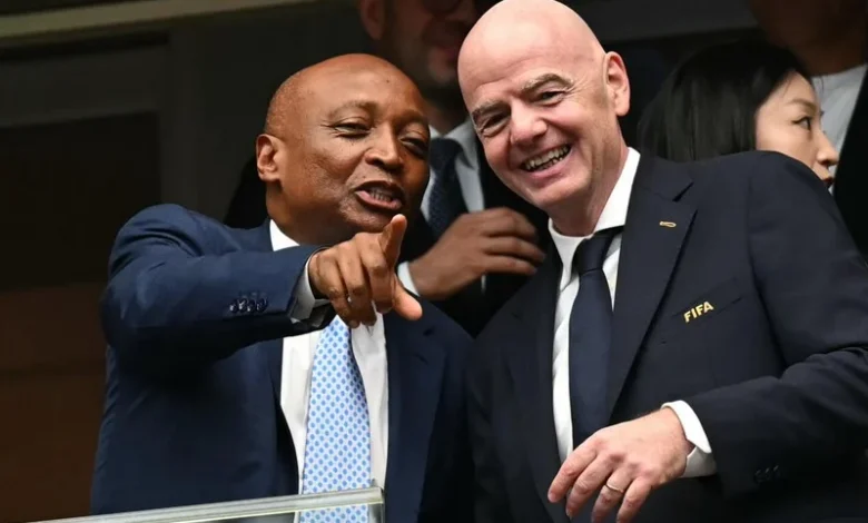 Patrice Motsepe Gianni Infantino