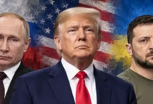 Poutine-Trump-Zelensky
