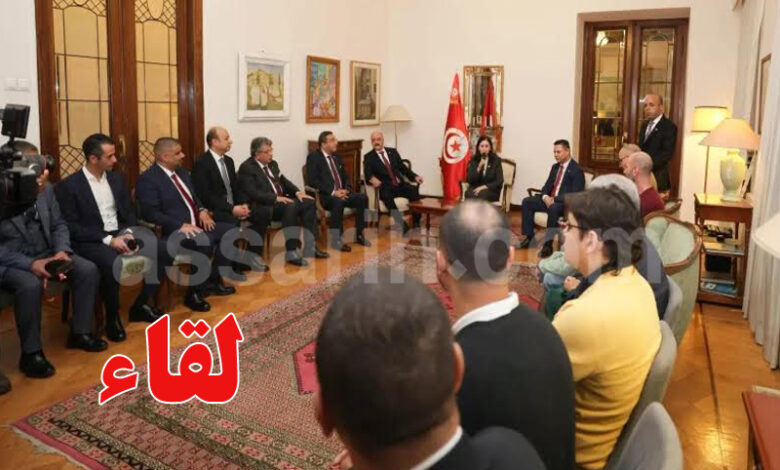 Sarra Zaafrani zenezri recoit La communauté tunisienne en Russie