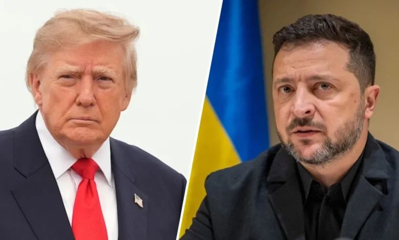 Trump Zelenskyy split