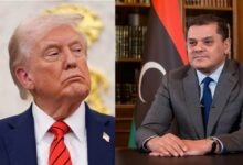 Trump et Abdel Hamid Dbeibah