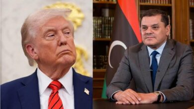 Trump et Abdel Hamid Dbeibah
