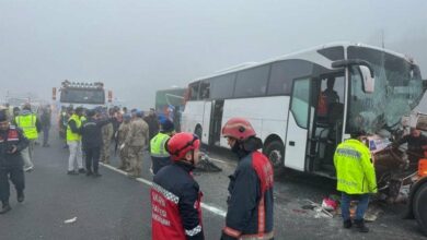 Turquie 11 morts et 27 blessés dans une collision entre un bus et un camion