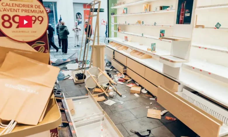 Une des boutiques de la cité phocéenne a été saccagée