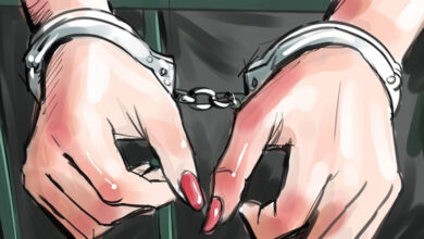 arrestation femme