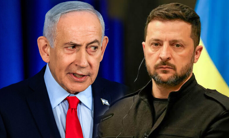benyamin netanyahou et volodymyr zelensky