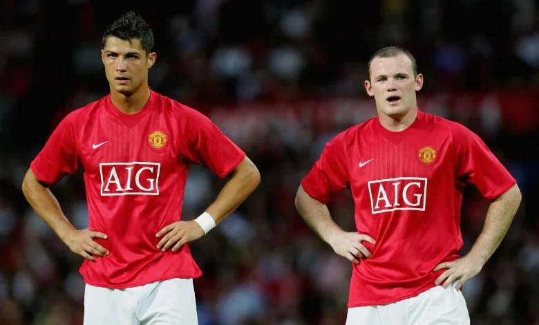 cristiano ronaldo Wayne Rooney