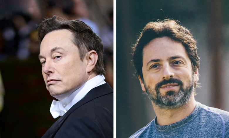 elon musk sergey brin