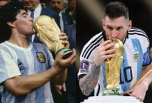 lionel messi Diego maradona