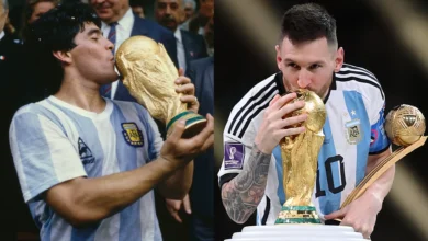 lionel messi Diego maradona