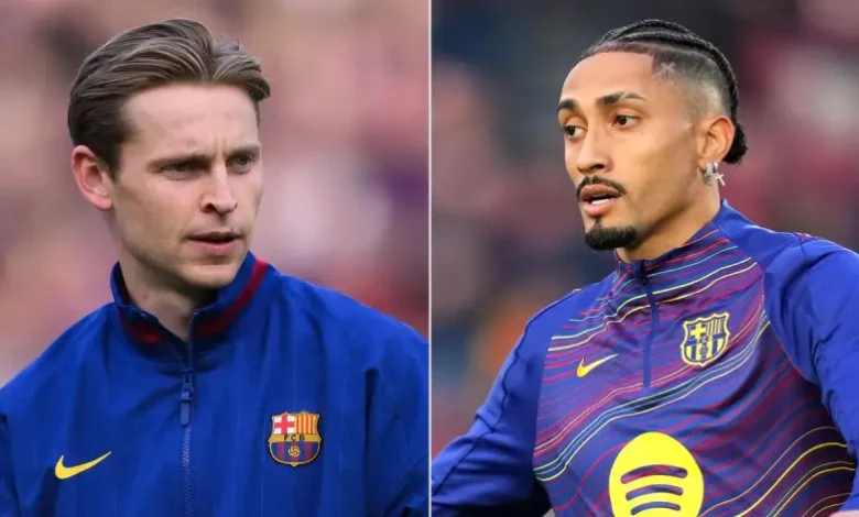 raphinha frenkie de jong