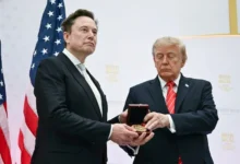trump Elon Musk Medal of Science