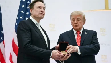 trump Elon Musk Medal of Science