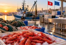 tunisie UE peche crevettes rouges